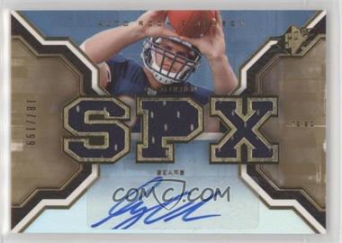 2007 SPx - [Base] - Gold #201 - Auto Rookie Jersey - Greg Olsen /199