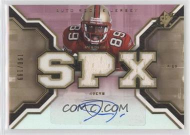 2007 SPx - [Base] - Gold #203 - Auto Rookie Jersey - Jason Hill /199