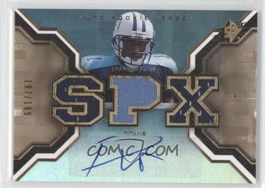 2007 SPx - [Base] - Gold #204 - Auto Rookie Jersey - Paul Williams /199