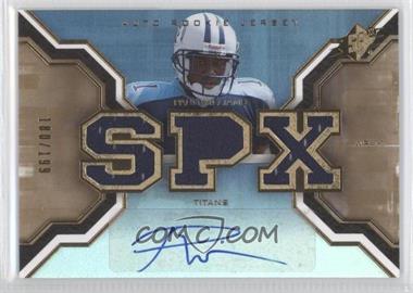 2007 SPx - [Base] - Gold #204 - Auto Rookie Jersey - Paul Williams /199