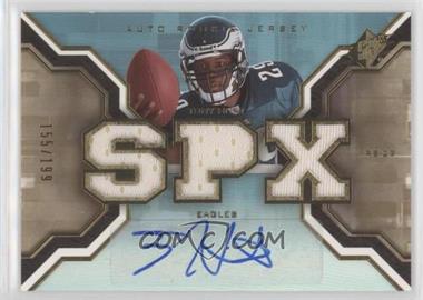 2007 SPx - [Base] - Gold #215 - Auto Rookie Jersey - Tony Hunt /199 [EX to NM]