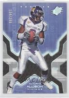 Rookies - Aundrae Allison #/299