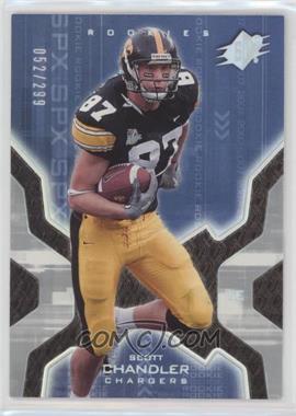 2007 SPx - [Base] - Silver Holofoil #138 - Rookies - Scott Chandler /299