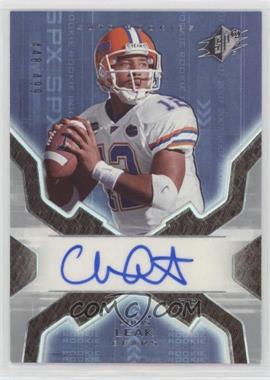 2007 SPx - [Base] #161 - Auto Rookies - Chris Leak /499