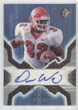 2007 SPx - [Base] #173 - Auto Rookies - Dwayne Wright /499