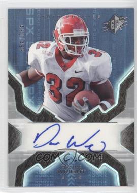 2007 SPx - [Base] #173 - Auto Rookies - Dwayne Wright /499