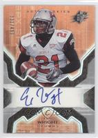 Auto Rookies - Eric Wright #/499