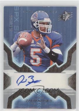 2007 SPx - [Base] #178 - Auto Rookies - Jared Zabransky /499 [EX to NM]