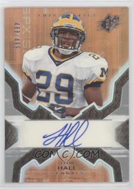 2007 SPx - [Base] #186 - Auto Rookies - Leon Hall /499