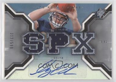 2007 SPx - [Base] #201 - Auto Rookie Jersey - Greg Olsen /599