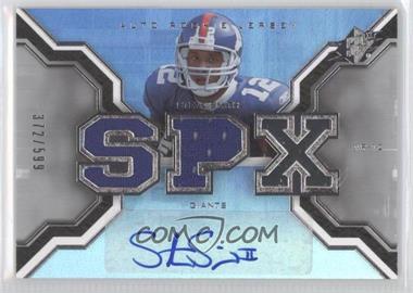 2007 SPx - [Base] #214 - Auto Rookie Jersey - Steve Smith /599