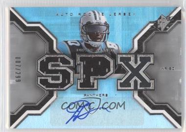 2007 SPx - [Base] #221 - Auto Rookie Jersey - Dwayne Jarrett /299