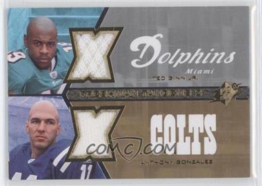 2007 SPx - Freshman Tandems 2 Jerseys #FT2-GG - Ted Ginn Jr., Anthony Gonzalez