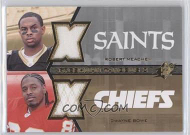 2007 SPx - Freshman Tandems 2 Jerseys #FT2-MB - Robert Meachem, Dwayne Bowe