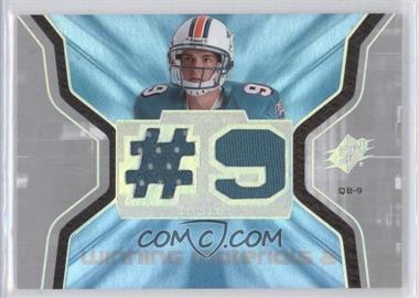 2007 SPx - Winning Materials - Jersey Number Dual #WM-JB - John Beck