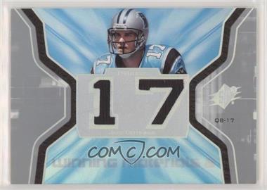 2007 SPx - Winning Materials - Jersey Number Dual #WM-JD2 - Jake Delhomme