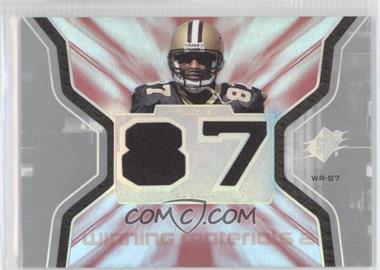 2007 SPx - Winning Materials - Jersey Number Dual #WM-JH - Joe Horn