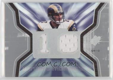 2007 SPx - Winning Materials - Jersey Number Dual #WM-MB - Marc Bulger