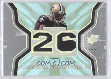 2007 SPx - Winning Materials - Jersey Number Dual #WM-MC2 - Deuce McAllister