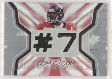 2007 SPx - Winning Materials - Jersey Number Dual #WM-MV - Michael Vick