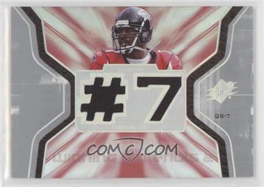 2007 SPx - Winning Materials - Jersey Number Dual #WM-MV - Michael Vick