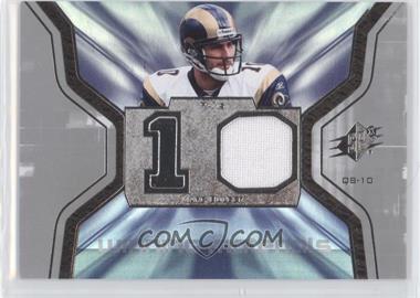 2007 SPx - Winning Materials - Jersey Number #WM-MB - Marc Bulger