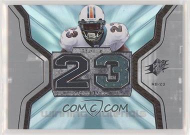 2007 SPx - Winning Materials - Jersey Number #WM-RO - Ronnie Brown