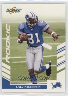 2007 Score - [Base] - Glossy #351 - Calvin Johnson