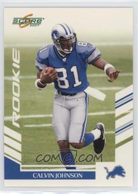 2007 Score - [Base] - Glossy #351 - Calvin Johnson