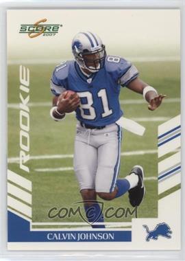 2007 Score - [Base] - Glossy #351 - Calvin Johnson