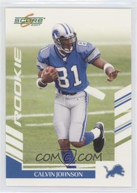 2007 Score - [Base] - Glossy #351 - Calvin Johnson