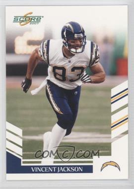 2007 Score - [Base] #281 - Vincent Jackson