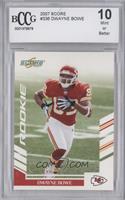 Dwayne Bowe [BCCG 10 Mint or Better]