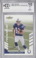 Anthony Gonzalez [BCCG 10 Mint or Better]