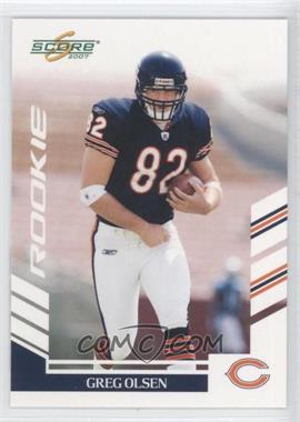 2007 Score - [Base] #361 - Greg Olsen