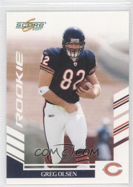 2007 Score - [Base] #361 - Greg Olsen