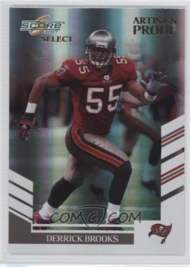 2007 Score Select - [Base] - Artist's Proof #103 - Derrick Brooks /32