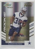 Rookie - Alonzo Coleman [Noted] #/32