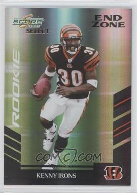 2007 Score Select - [Base] - End Zone #333 - Rookie - Kenny Irons /6