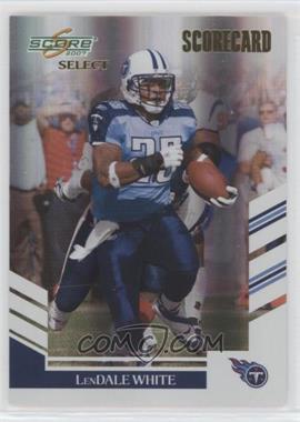 2007 Score Select - [Base] - Scorecard #241 - LenDale White /100