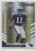 Rookie - Paul Williams #/100