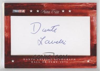 2007 TRISTAR Signa Cuts Cut Autographs - [Base] #_DALA - Dante Lavelli /98