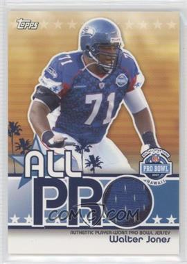 2007 Topps - All-Pro Relics #APR-WJ - Walter Jones