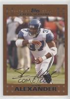 Shaun Alexander #/2,007