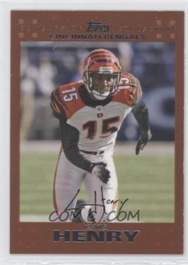 2007 Topps - [Base] - Copper #132 - Chris Henry /2007