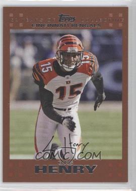 2007 Topps - [Base] - Copper #132 - Chris Henry /2007