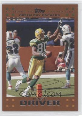 2007 Topps - [Base] - Copper #144 - Donald Driver /2007