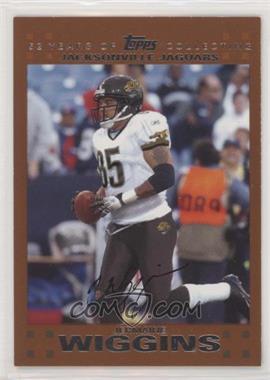 2007 Topps - [Base] - Copper #206 - Jermaine Wiggins /2007