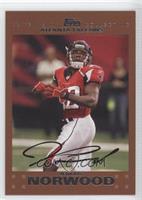 Jerious Norwood #/2,007