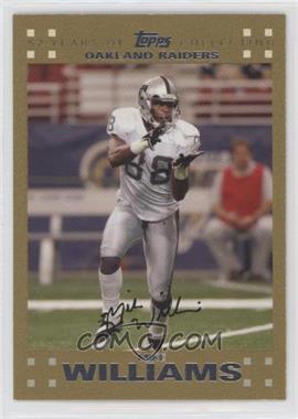 2007 Topps - [Base] - Gold #142 - Mike Williams /52